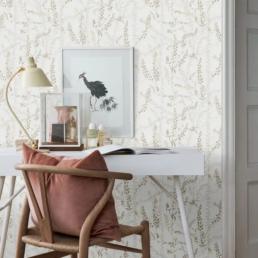 Tapet Boråstapeter Scandinavian Designers II Bladranker 1785