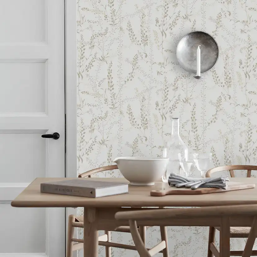 Tapet Boråstapeter Scandinavian Designers II Bladranker 1785