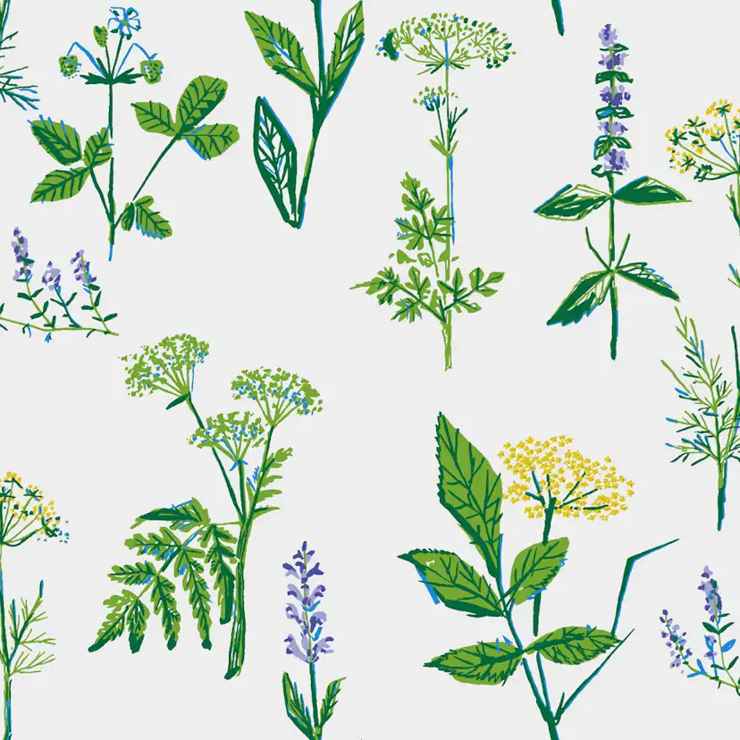 Tapet Boråstapeter Scandinavian Designers II Köksväxter 1789