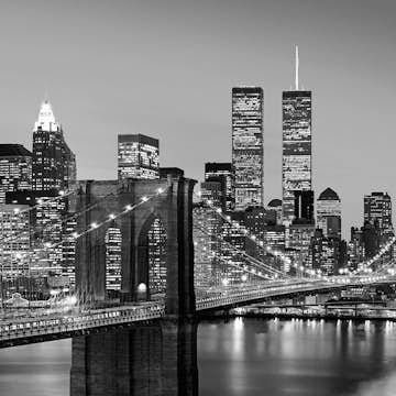 Tapet Idealdecor Manhattan Skyline at Night 138
