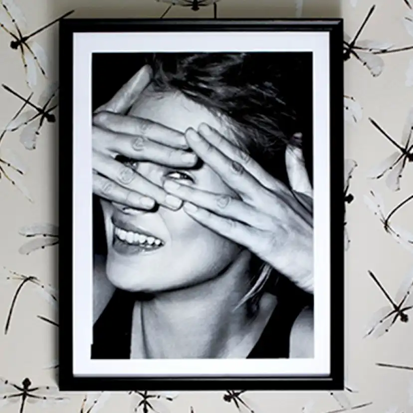 Tapet Mimou Dragonfly White