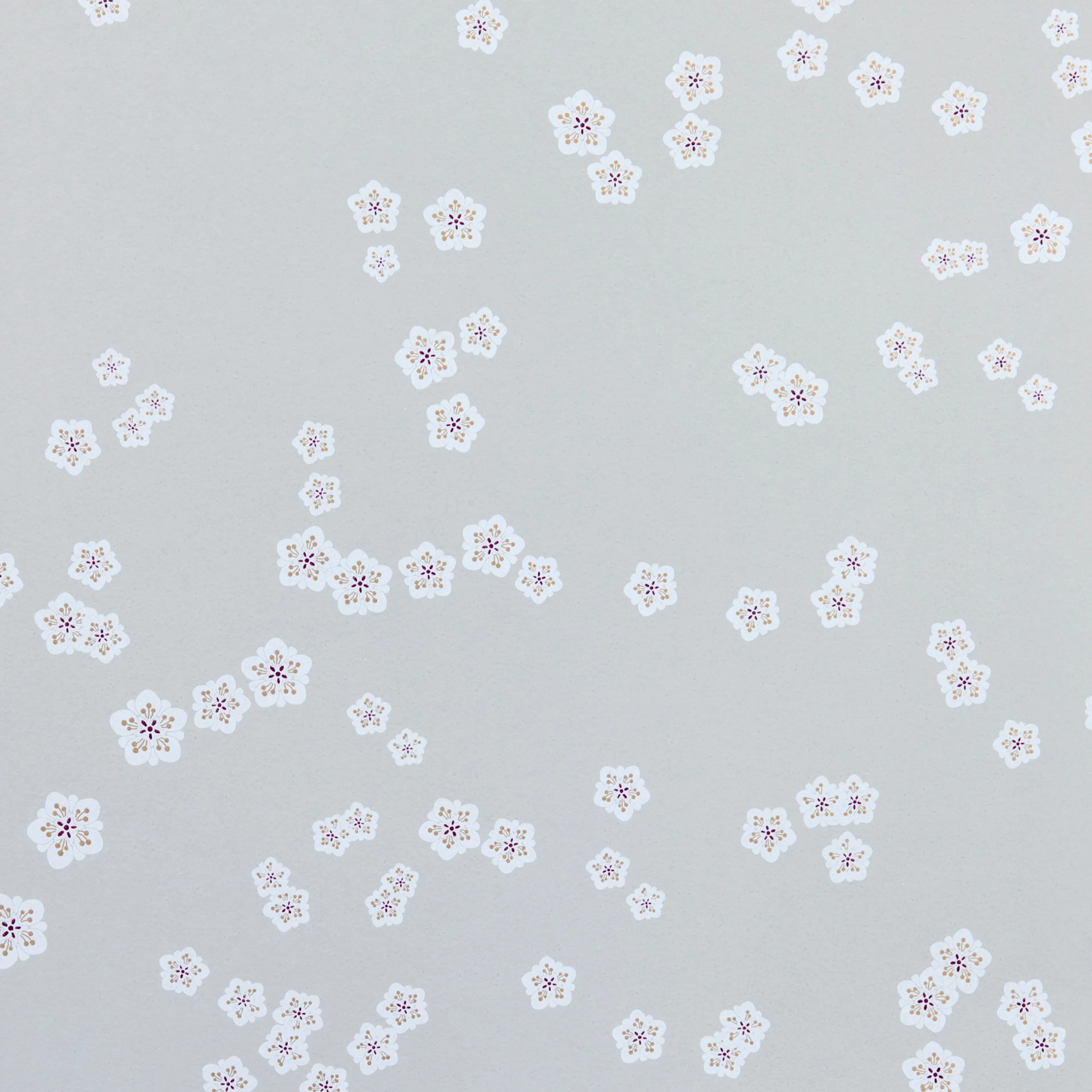 Tapet Mimou Falling Flowers Grey