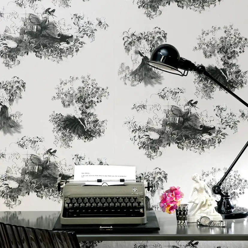 Tapet Mimou Toile Mesdames Black