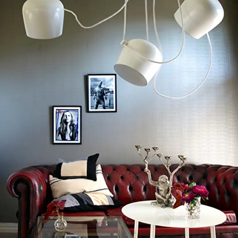 Tapet Mimou Tweed Grey