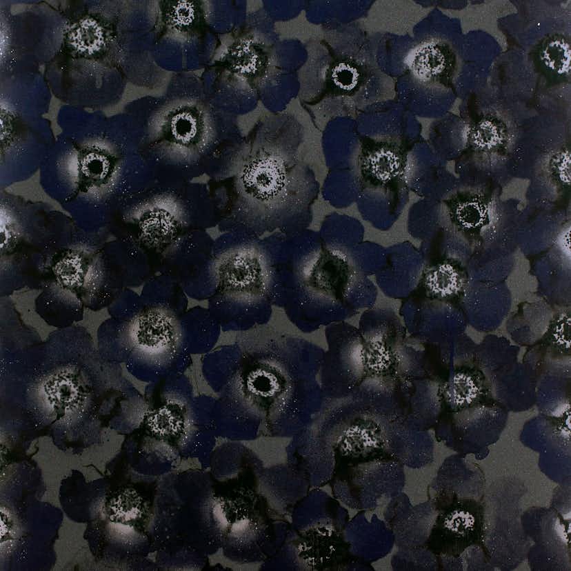 Tapet Mimou Windflower Blå