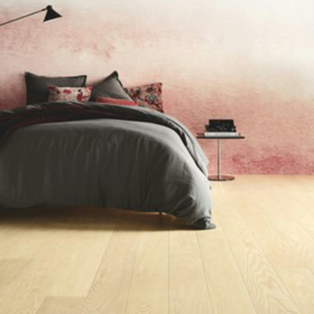 Tarkett Parkettgolv Shade Ask Linen White Plank