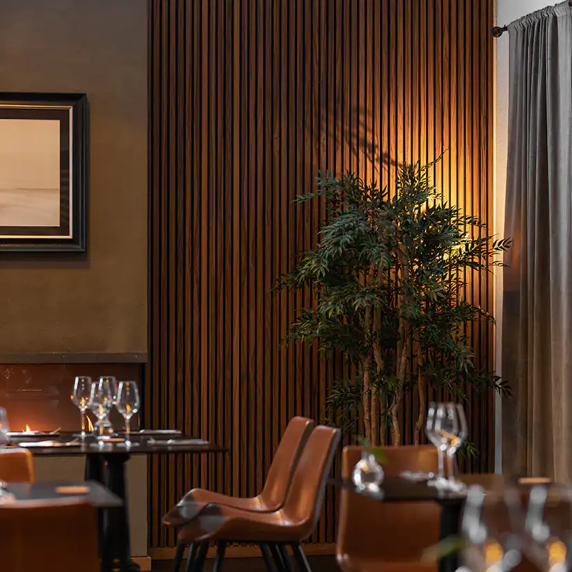 Akustikpanel Wood on wall Teak Oljad