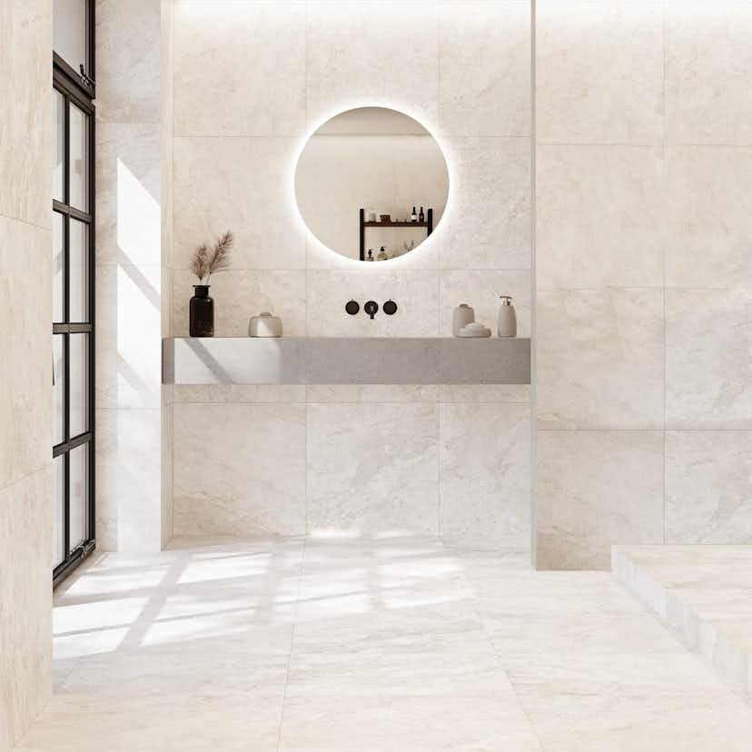 Klinker Marais Bone Marmor Matt 60x60 cm