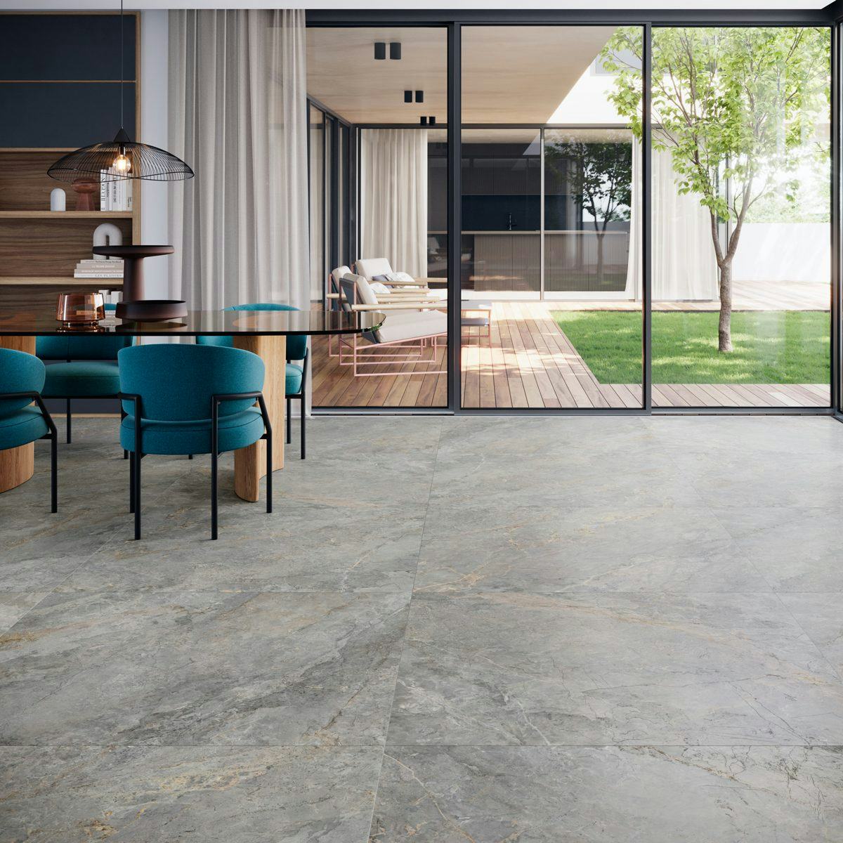 Klinker Marais Grey Marmor Matt 60x60 cm