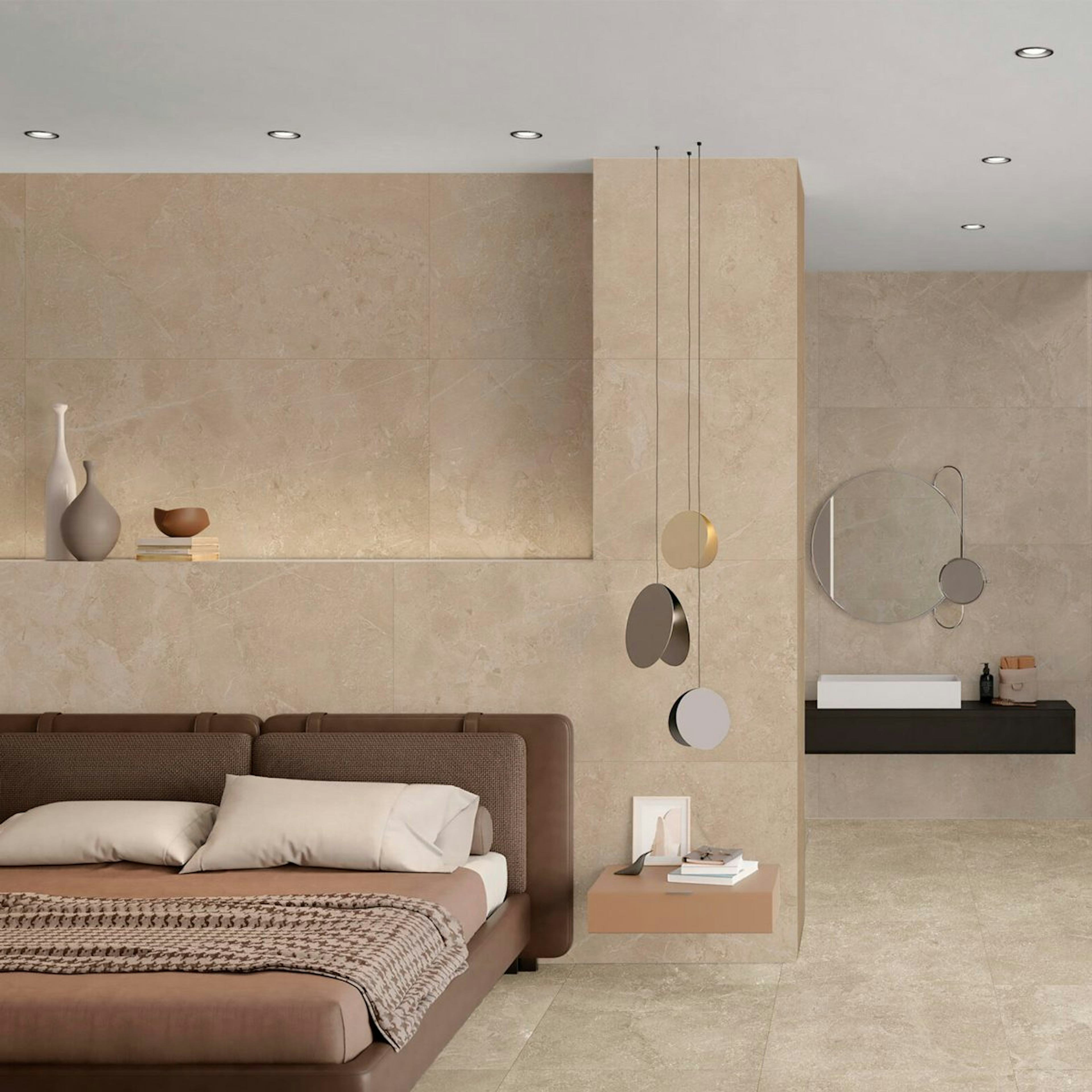 Klinker Pulse Cream Marmor Matt 60x60 cm