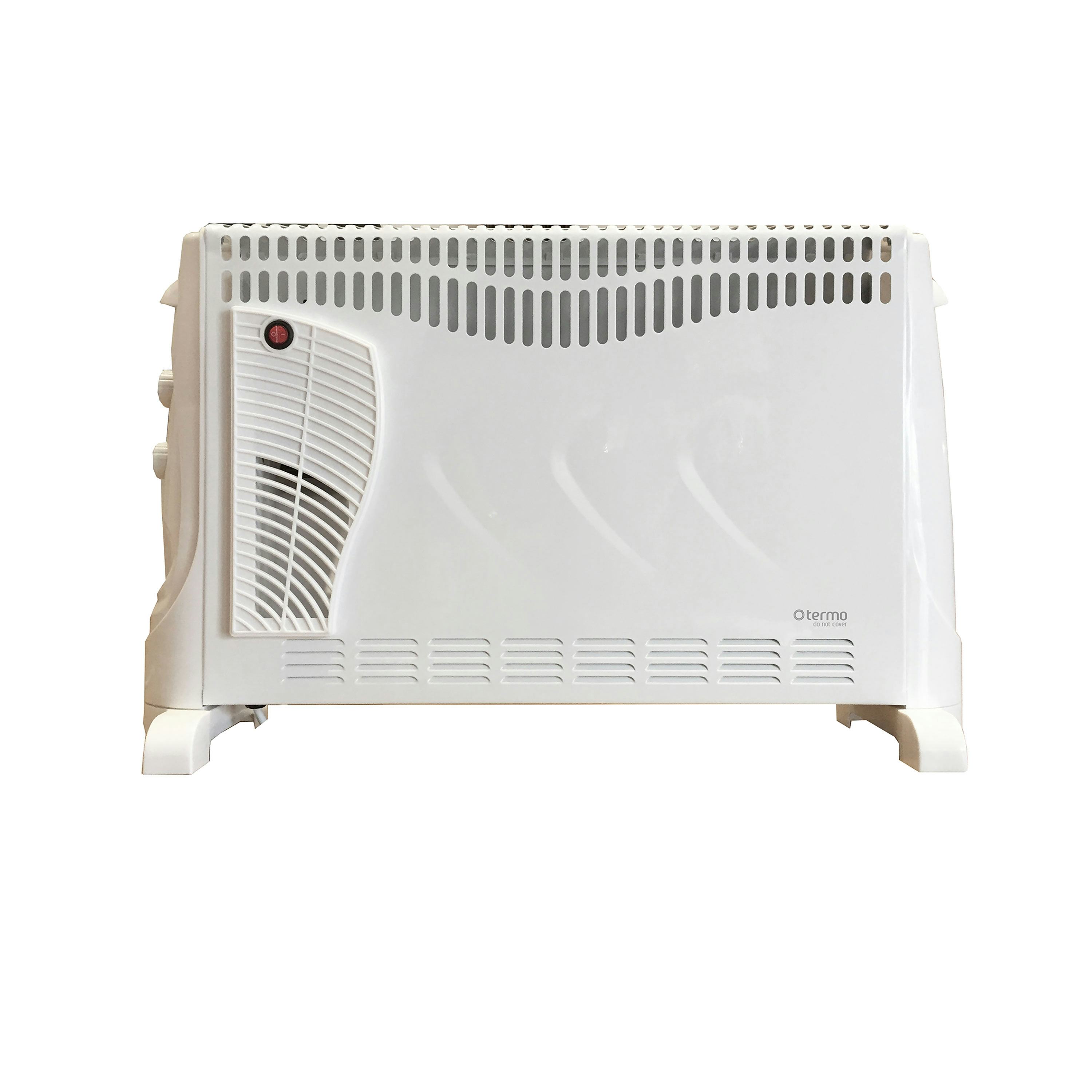 Konvektorelement Termo STEEL 2000 W med Turbofläkt