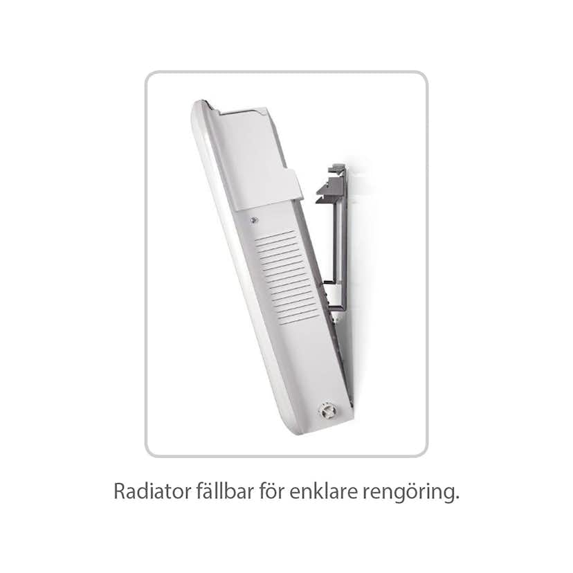 Elelement Termo STEEL Vit Plåtfront