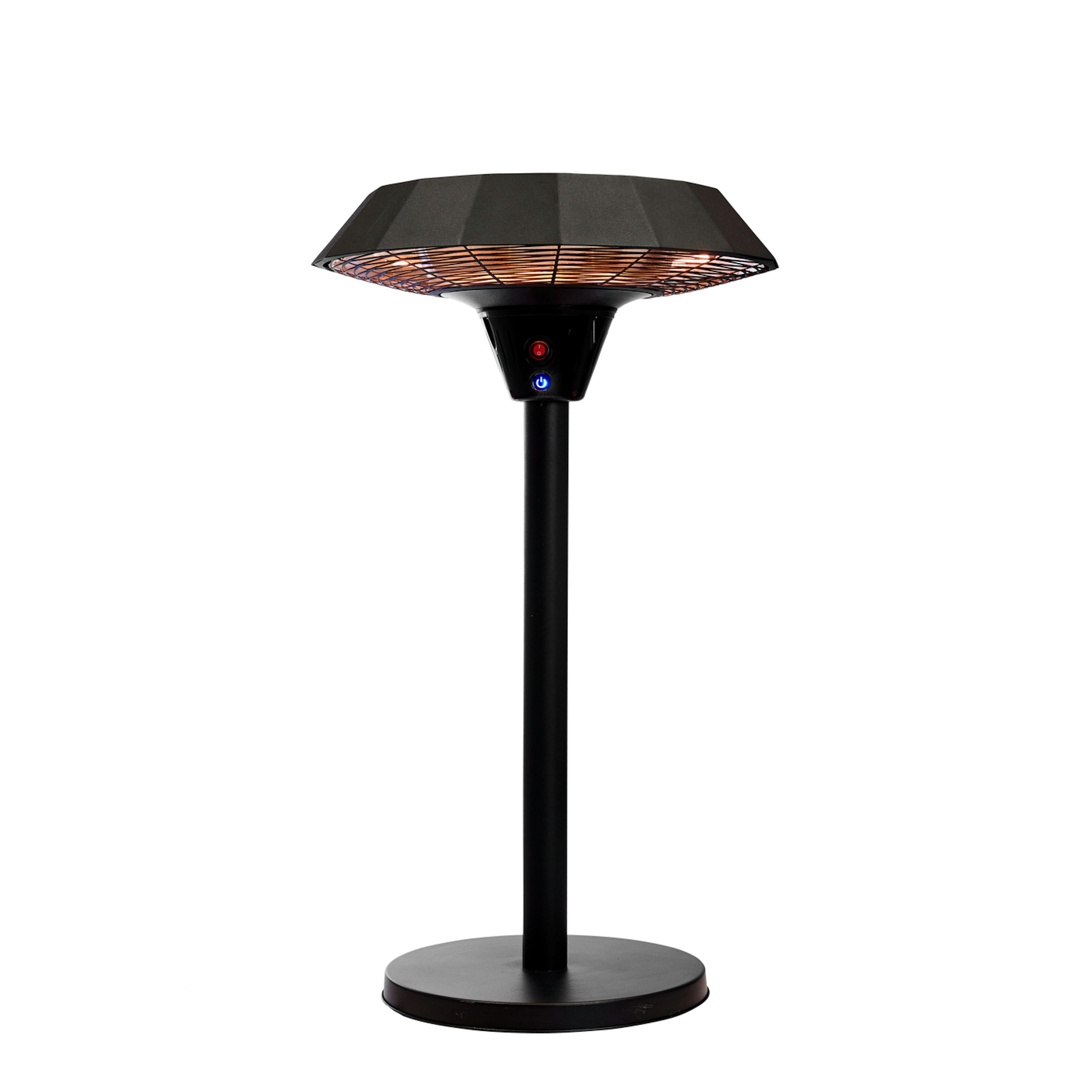 Terrassvärmare Hortus Bordmodell UFO 800/1200/2000 W Fjärrkontroll HA