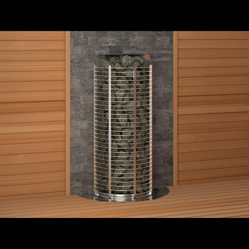 Elektriskt Bastuaggregat SAWO Tower Vägg 3P