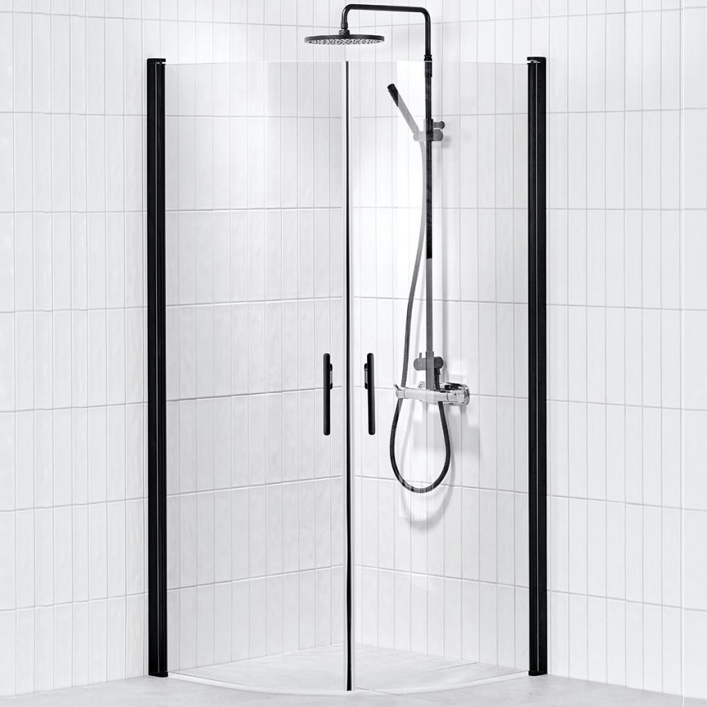 Duschhörn Alterna Lusso Svängd Lackerad Profil