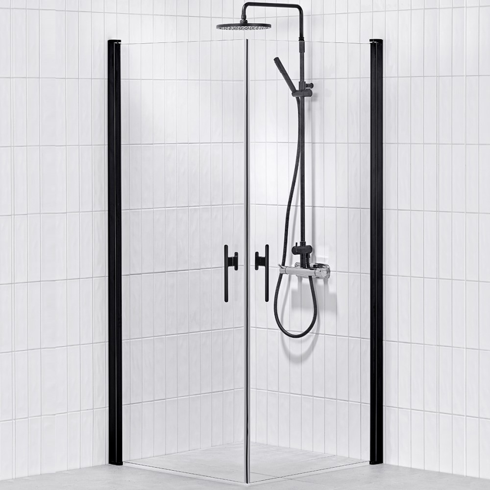 Duschhörn Alterna Lusso Rak Lackerad Profil