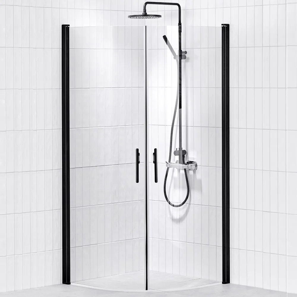 Duschhörn Alterna Lusso Svängd Lackerad Profil