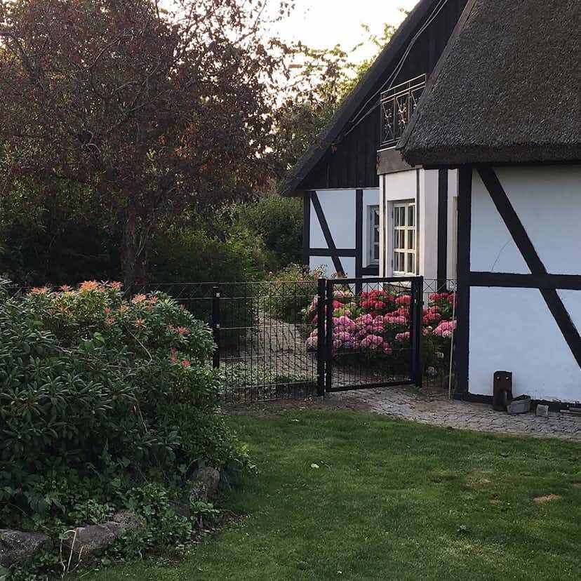 Tilläggsmodul Hortus till Panelstängsel med Deko X Svart