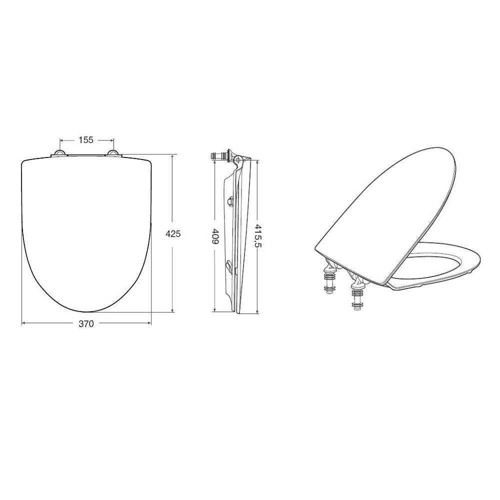 Toalettsits Ifö Spira