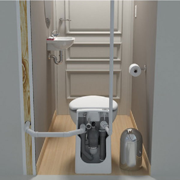 Toalettstol Saniflo Sanicompact 43 Silence ECO+