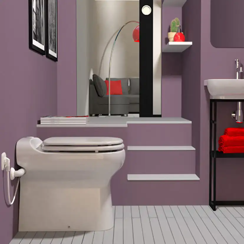 Toalettstol Saniflo Sanicompact Elite Silence