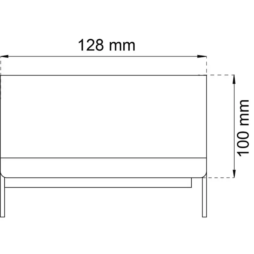 Toalettpappershållare Habo 3410