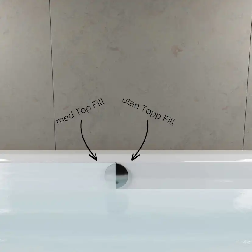 Top Fill Langenfeld för Badkar