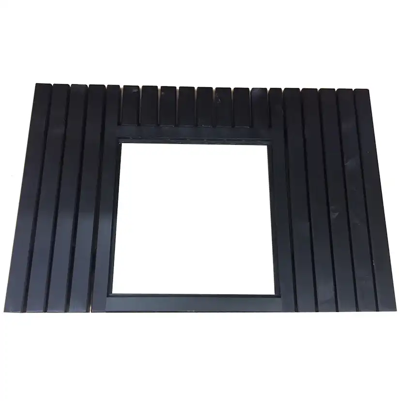 Topp med Hål Jabo för Insats Utekök 4000 Svart