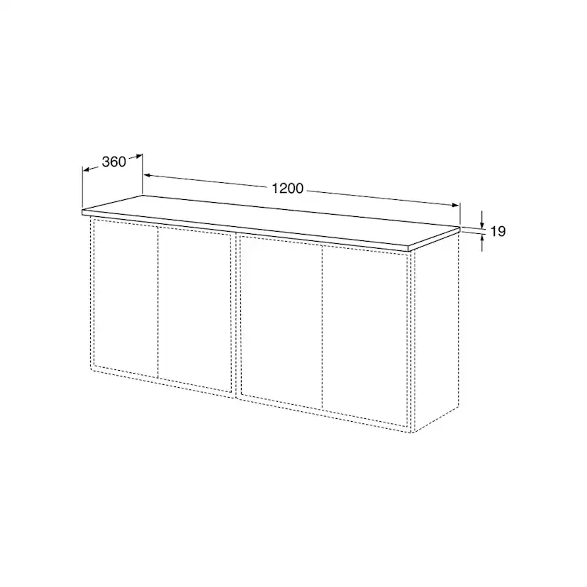 Toppskiva Gustavsberg Graphic