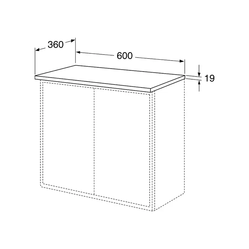 Toppskiva Gustavsberg Graphic