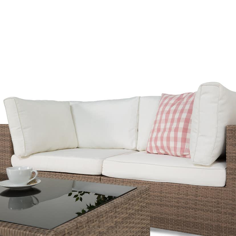 Trädgårdsmöbel Comfort Garden Loungegrupp Treviso 4 Brun