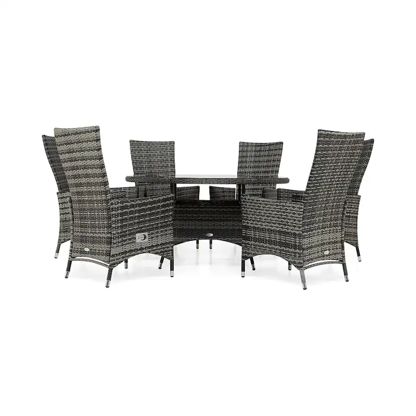 Trädgårdsmöbel Comfort Garden Matgrupp Utomhus Thor 11