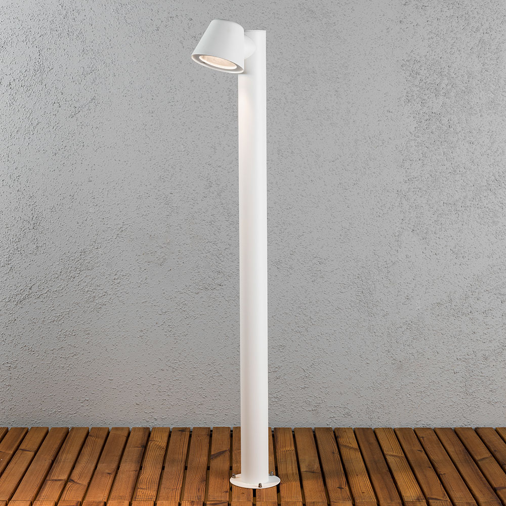 Trädgårdstolpe Gnosjö Konstsmide Trieste GU10 med Stolpe