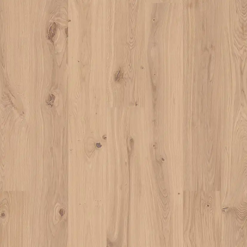 Parkettgolv Berg & Berg Ek XXL Hjärter Borstad Vitolja 1-Stav