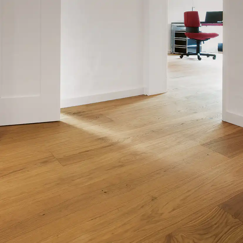 Parkettgolv Berg & Berg Ek XXL Spader Borstad Naturolja 1-Stav