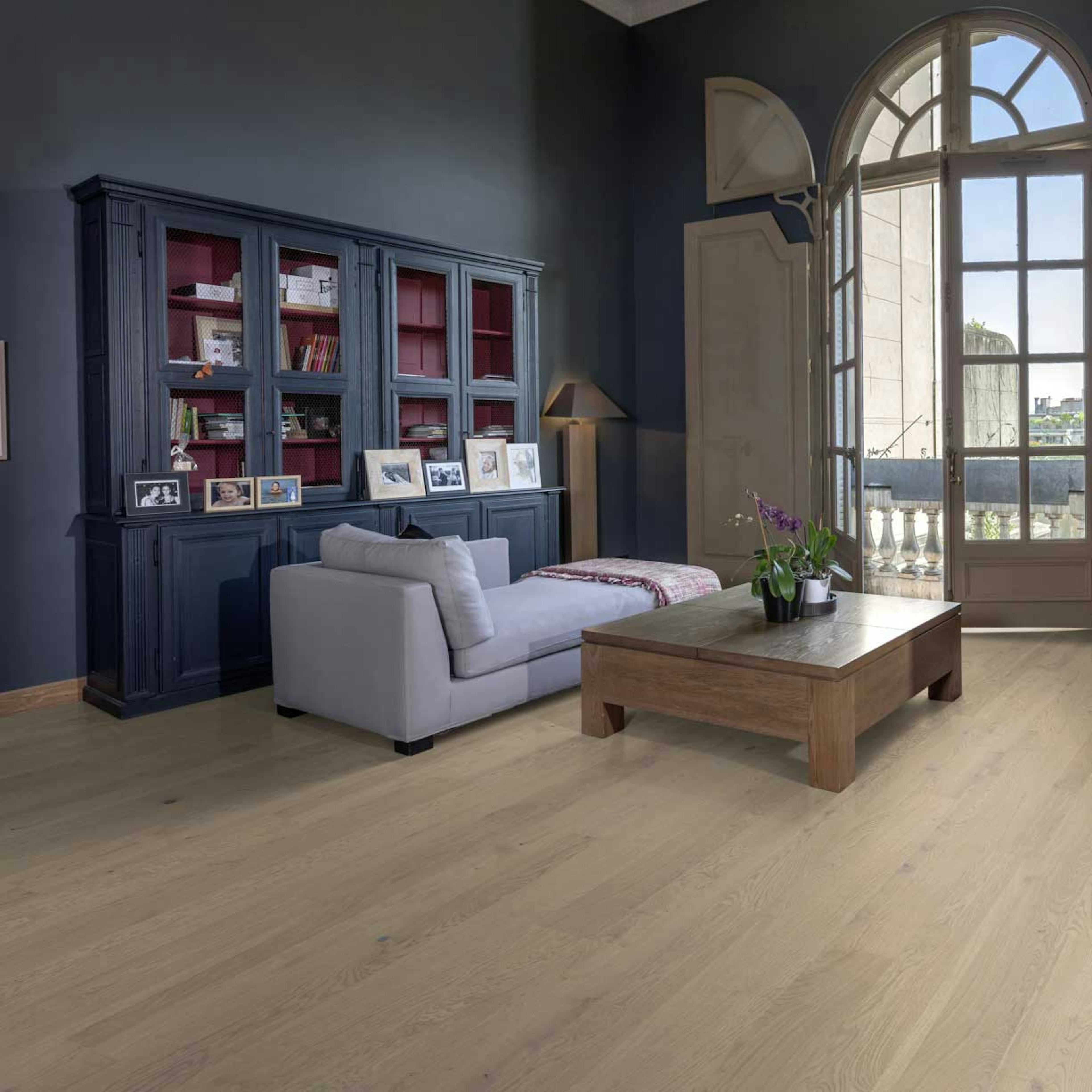 Trägolv Kährs Coast Ultramattlackad Borstad Ek 1-stav