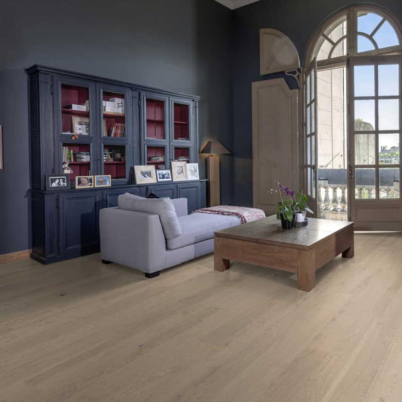 Trägolv Kährs Coast Ultramattlackad Borstad Ek 1-stav