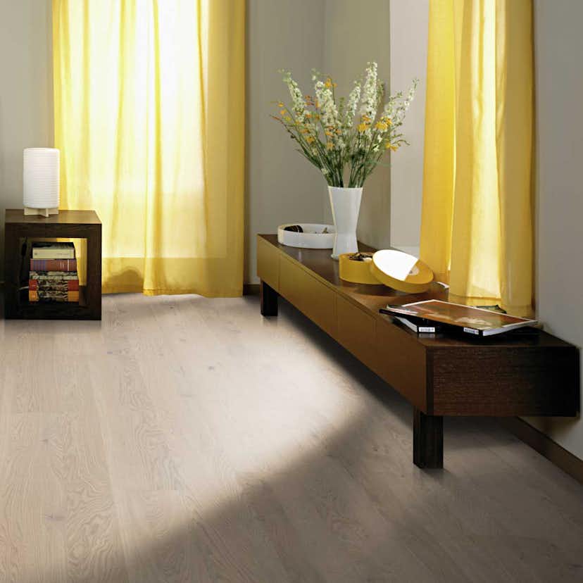 Trägolv Kährs Coast Ultramattlackad Borstad Ek 1-stav