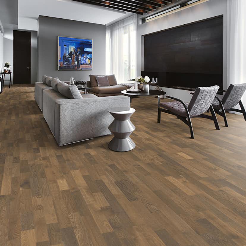 Parkettgolv Kährs Original Ek Dusk Ultramattlackat 3-Stavs Trägolv