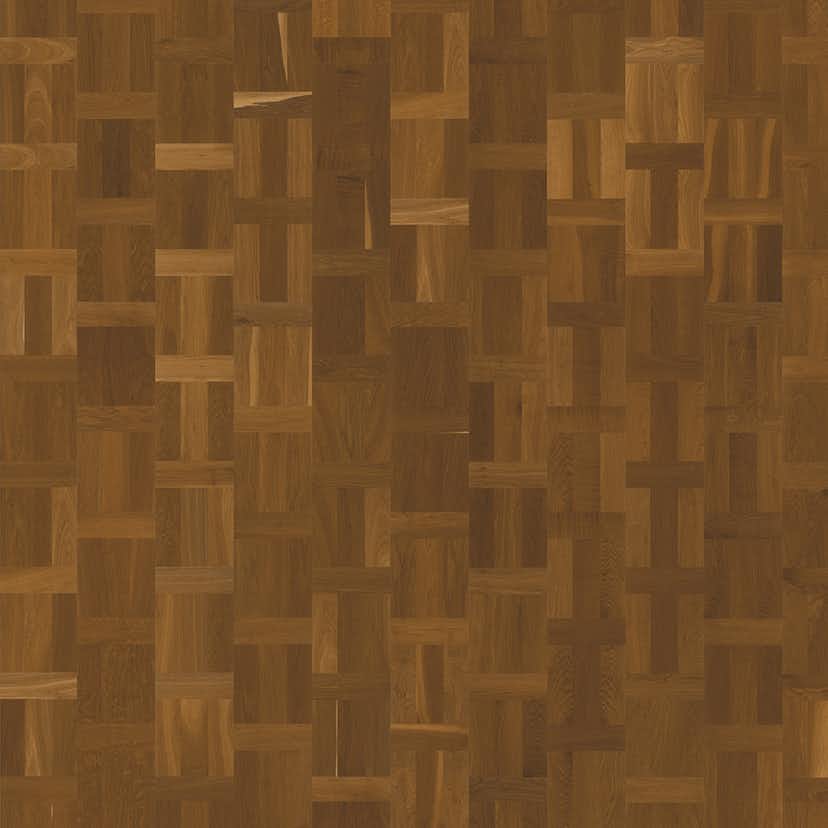 Trägolv Kährs Original Palazzo Fumo Ek, Parkettgolv med Holländskt Mönster