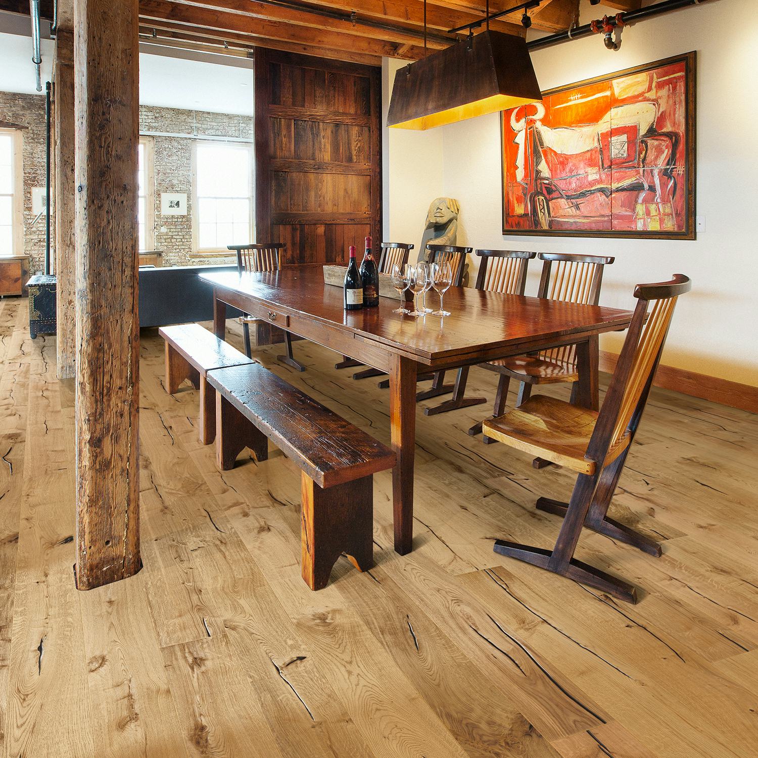 Parkettgolv Kährs Finnveden Naturoljad Ek 1-Stav