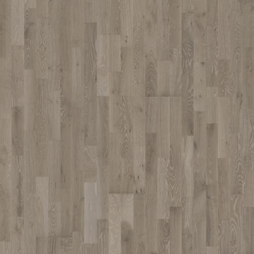 Parkettgolv Kährs Harmony Alloy Mattlackad Borstad Ek 3-Stav