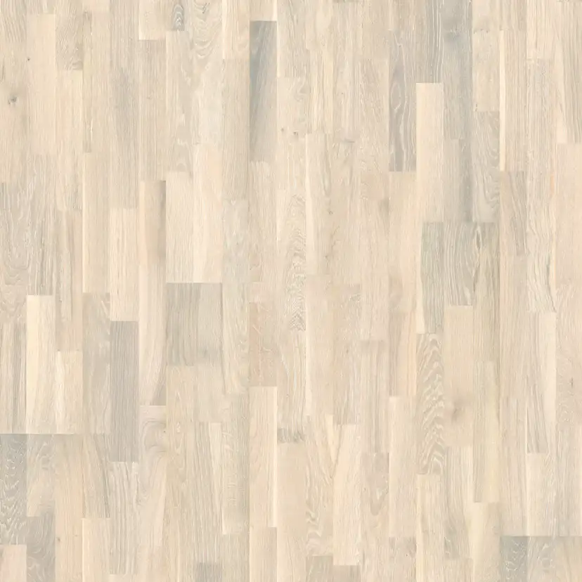 Parkettgolv Kährs Harmony Pale Mattlackad Borstad Ek 3-Stav