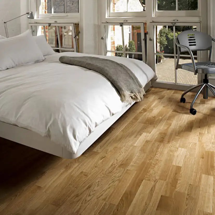 Trägolv Kährs Original Siena Ek, Mattlackat 3-Stavs Parkettgolv