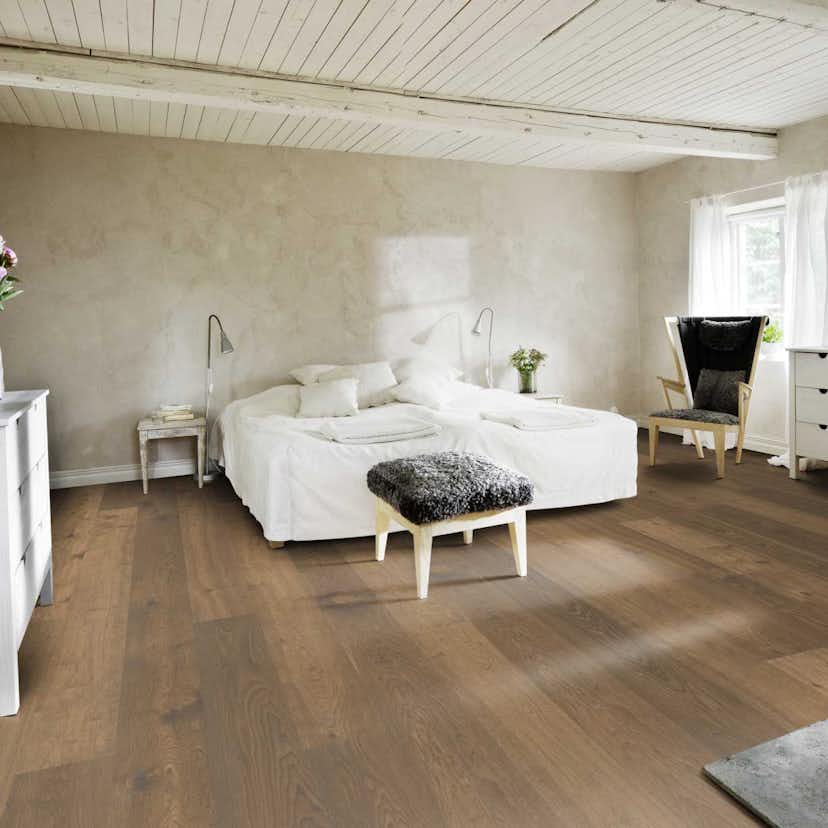 Parkettgolv Kährs Terra Mattlackad Borstad Ek 1-stav