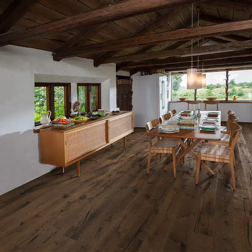 Parkettgolv Kährs Tveta Mörkbrun Naturoljad Ek 1-Stav