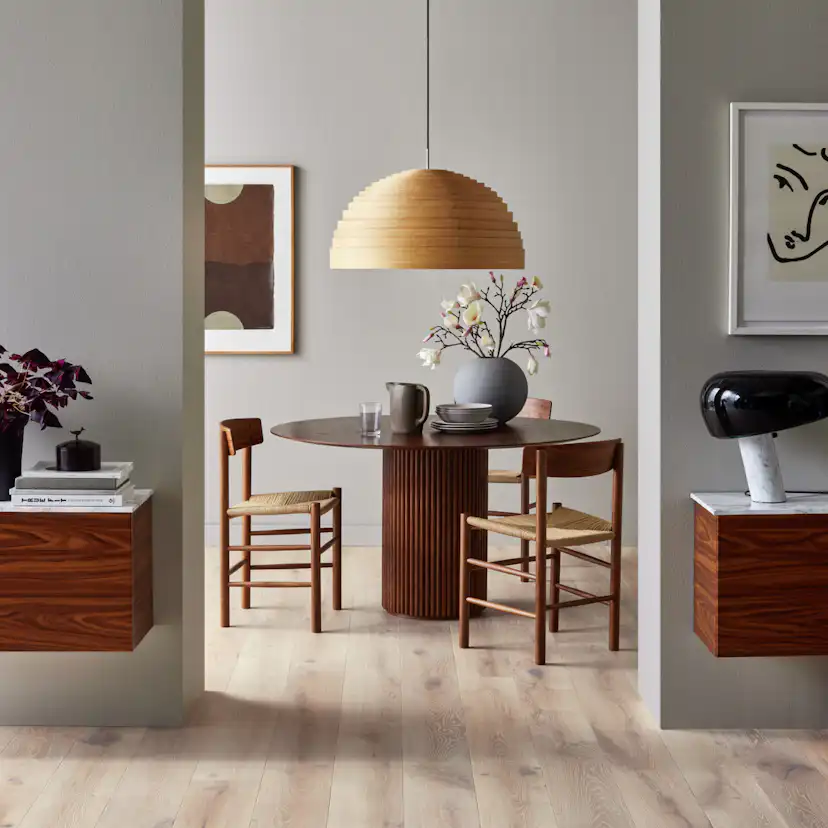 Parkettgolv Tarkett Heritage Ek Lime Stone 1-stav Hårdvaxoljad