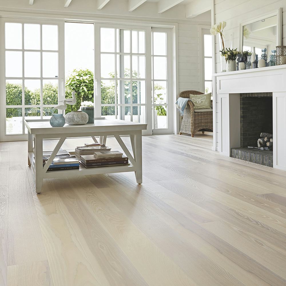 Parkettgolv Tarkett Prestige Ask Seashell Hårdvaxoljad