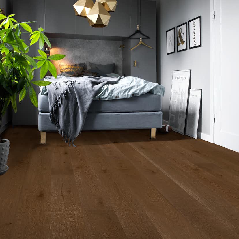 Parkettgolv Tarkett Shade Oak Italian Brown Duop 2-Stav