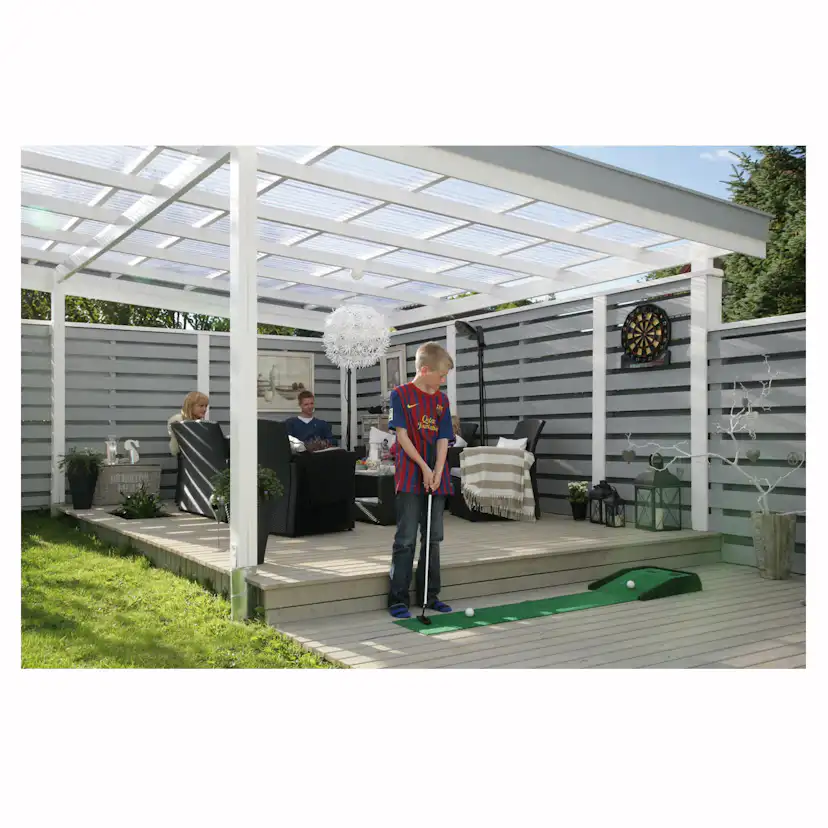 Trapetstak Plastmo JärboLite Opal 0,9 mm